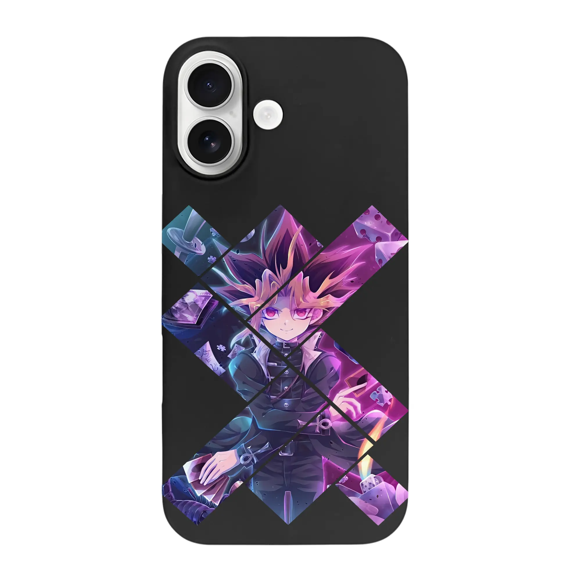 遊☆戯☆王 グッズ,武藤遊戯 - iPhone 17 シリーズ シリコンケース 薄型 耐衝撃 指紋防止 ソフトタッチカバー 精密フィット 傷防止 保護ケース iPhone 17/17 Air/17 Pro/17 Pro Max 対応